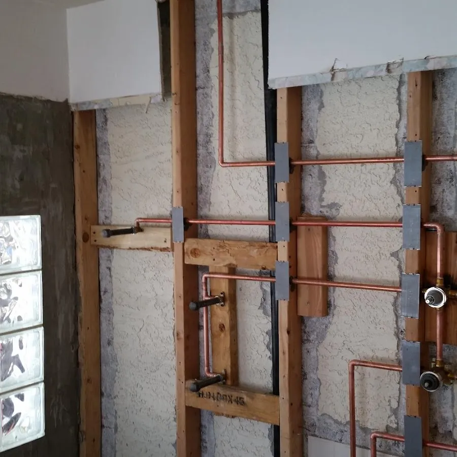 Copper pipe installation for Burst Pipe Repair in Waimalu
